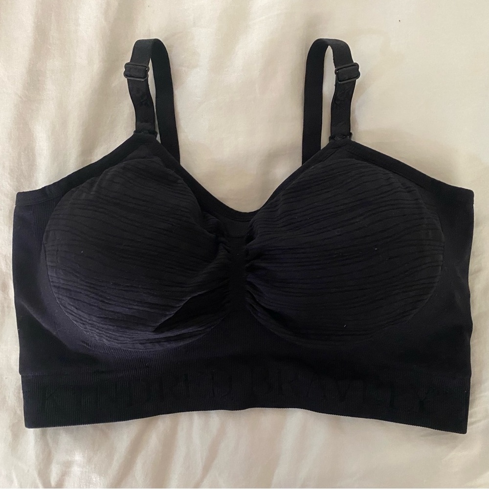 Kindred Bravely Sublime Pumping and Nursing Bra, Large, Black